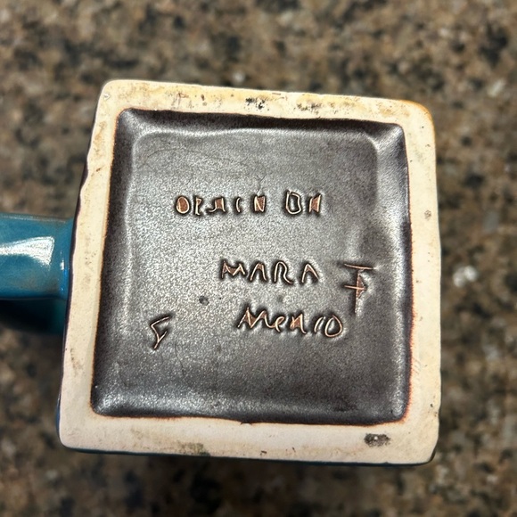 MARA STONEWARE COLLECTION - One 10 Ounce Mug Coffee Wild Horses Design - Picture 12 of 16